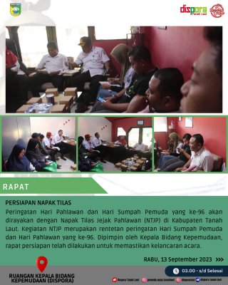 Napak Tilas Jejak Pahlawan (NTJP) di Kabupaten Tanah Laut